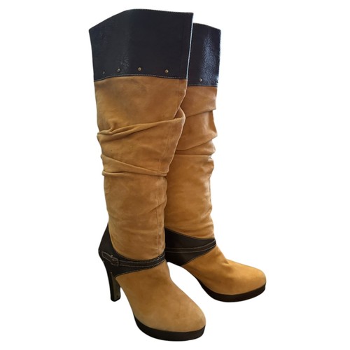 Stivali alti con tacco - , alto
