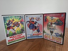 MAZINGA - JEEG ROBOT - UFO ROBOT FILM D'ANIMAZIONE CULT IN 3 DVD DA COLLEZIONE