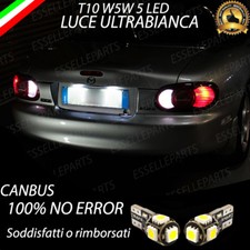 COPPIA LUCI TARGA 5 LED PER