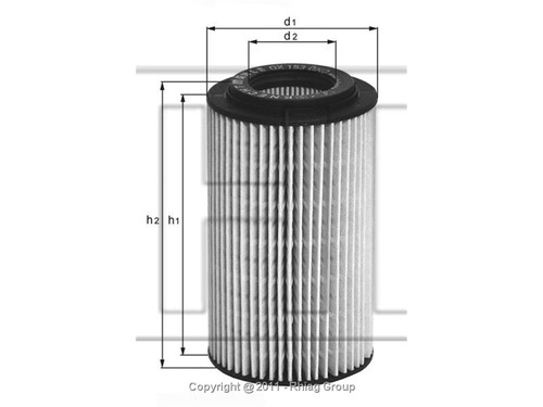 Filtro olio motore 2501300