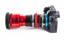 Kit completo obiettivo Isco messa a fuoco singola 2X vero anamorfico per più fotocamere e obiettivi