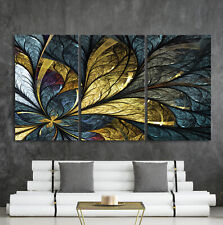 Foglia D'Oro Astratto Set Di