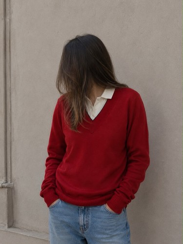 Maglione con colletto - maglione,