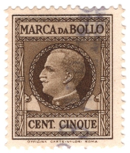 1931 marca bollo a - 1931, da