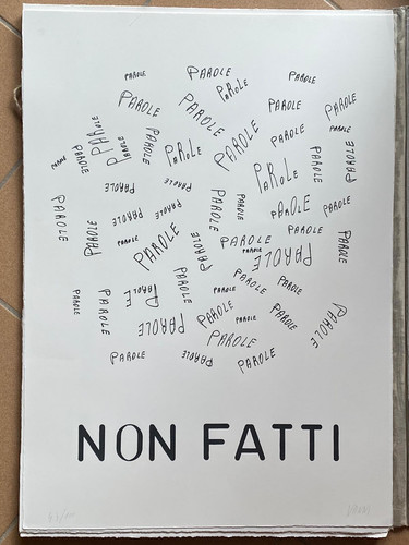 Sergio vanni serigrafia su - -,