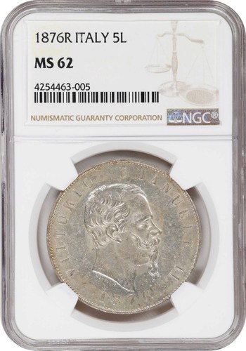 Italia lire vittorio - 5,
