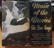 CD MUSIC OF THE MOVIES THE LOVE SONGS COFANETTO 4 CD CONSEGNA 24/48H CON BRT