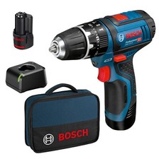 Trapano Avvitatore Elettrico Bosch 12V 2,0Ah Professionale Batteria Litio Bosch