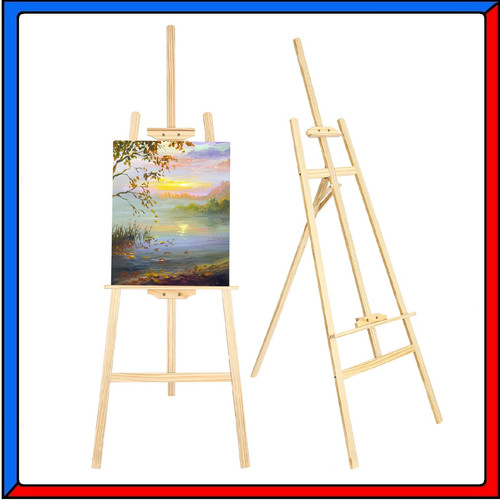 Cavalletto pittura legno - in,