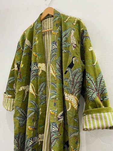 Accappatoio kimono velluto