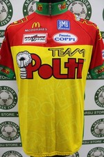 Maglia ciclismo bike TEAM POLTI TG XL G226 shirt maillot trikot jersey camiseta