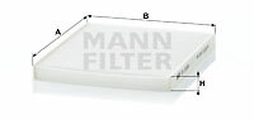 Filtro mann filter 2026 - cu,