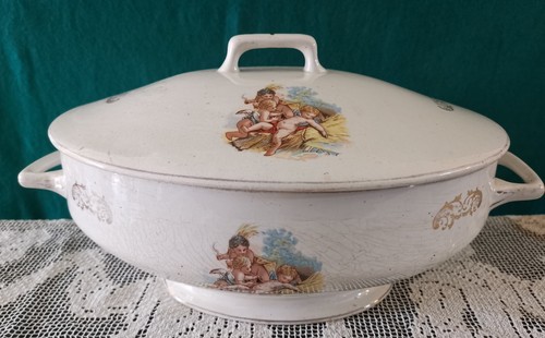 Florio ceramica zuppiera con - ceramica/,