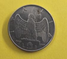  REGNO D'ITALIA Una  LIRA 1940 VITTORIO EMANUELE III 