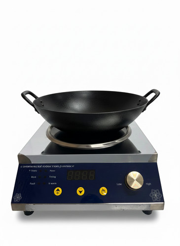 Wok commerciale fornello - wok, a