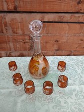 Set Cristallo Inciso Molato