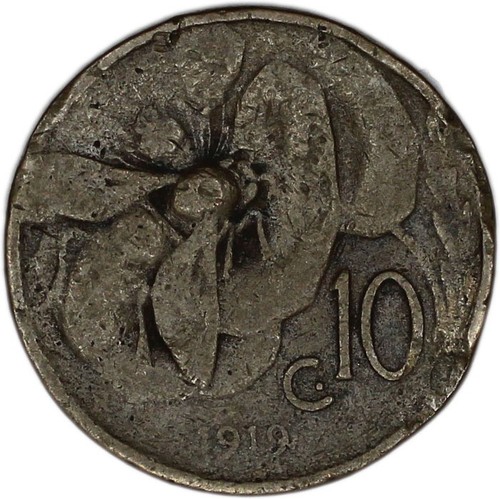 Moneta italia centesimi - 10,