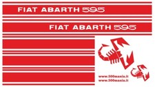 Serie adesivi fiat abarth 595 - adesivi,