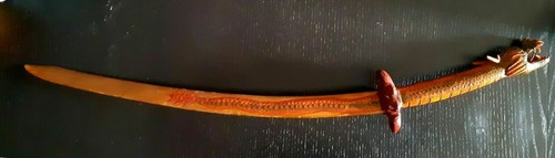 Spada legno testa di - legno,