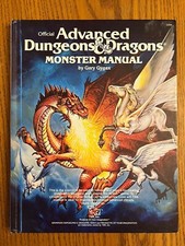 AD&D MONSTER MANUAL 1st