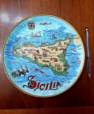 PIATTO SOUVENIR SICILIA