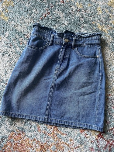 Gonna jeans denim blu - blu, h&m