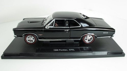 Pontiac gto black 1966 - gto, welly