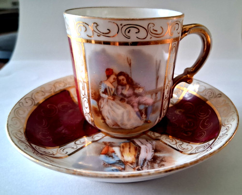 Tazza piattino profondo - tazza,