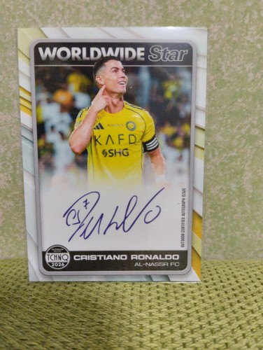 2026 cristiano ronaldo - ronaldo, signed