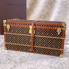 Mini baule monogramma Louis Vuitton Miss Francia peso carta 2010 regalo VIP con scatola