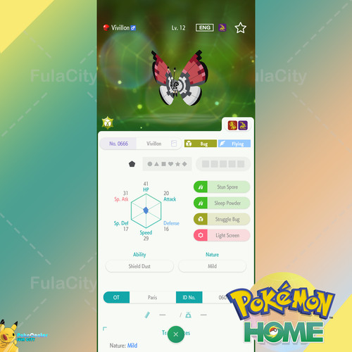 Pokeball vivillon evento - pokeball,