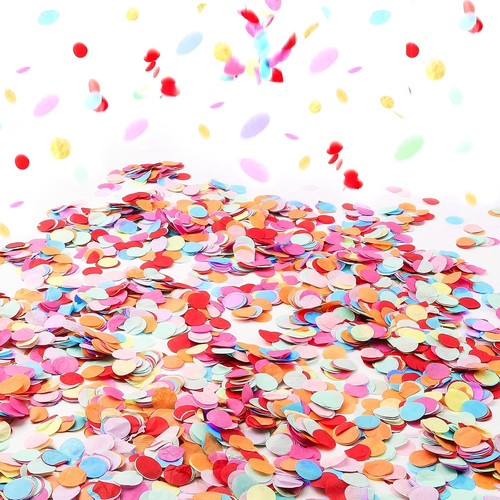 7500 pcs multicolor round - 7500,