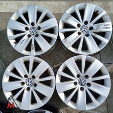 SET 4 CERCHI IN LEGA 6,5Jx16 5x112 ET33 VOLKSWAGEN SHARAN MK2 2010-2014 (112418)