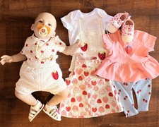 Bambola reborn baby girl - reborn,