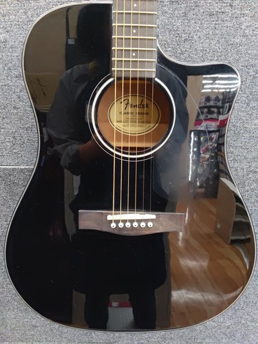 Fender 60sce dread blk - fender, cd-60sce
