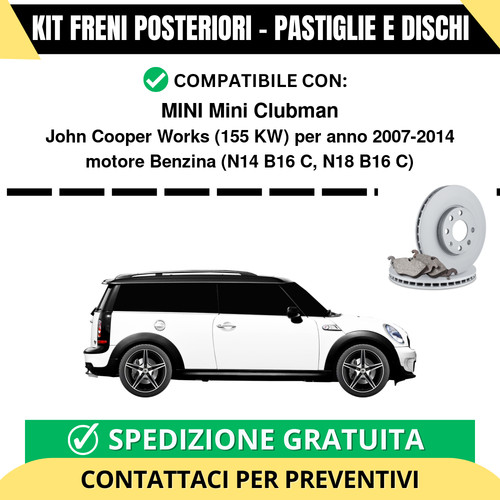 Kit freni posteriori - kit, per
