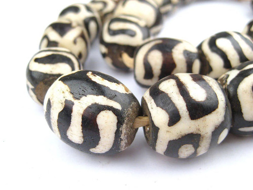 Sfera perline osso - , batik