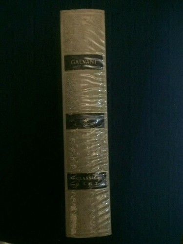 Galvani vol opere - galvani, i
