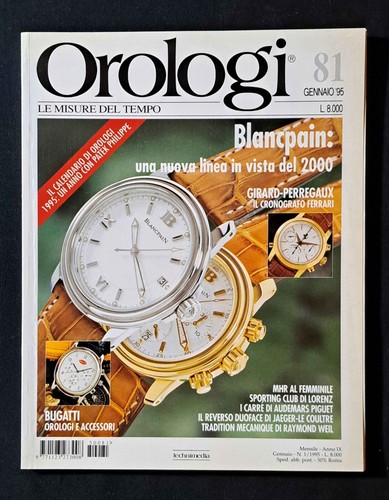Libro rivista orologi le - "orologi,