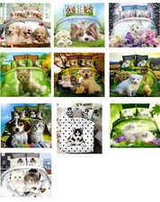 Animali Completo lenzuola 3D