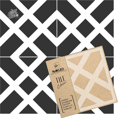 Stencil piastrelle 10x10 - piastrelle,