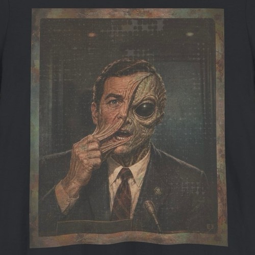 Shirt vintage alien - t-shirt,