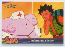 POKEMON SCREEN SNAPS #25 L'INFERMIERA BLISSEY! TOPPS TRADING CARDS