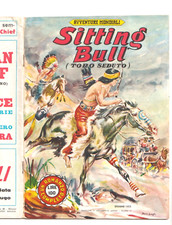 Avventure Mondiali 6  " Sitting Bull " - Ed. Vaglieri 1955