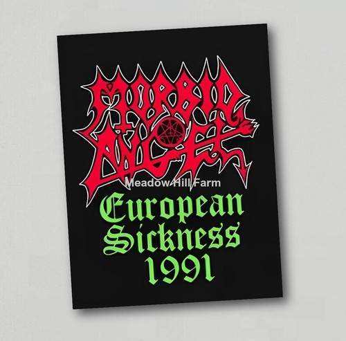Sticker morbid angel european - sticker,