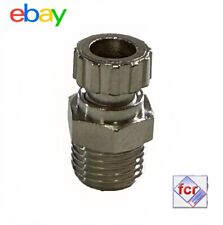 RUBINETTO SCARICO CONDENSA PER COMPRESSORE IMPIANTI ARIA COMPRESSA 1/4" E 3/8"