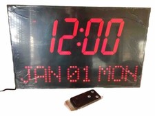 Orologio datario sveglia a LED
