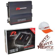 1 amplificatore RENEGADE RXA1200D RXA 1200 D monofonico a 600 watt rms auto car