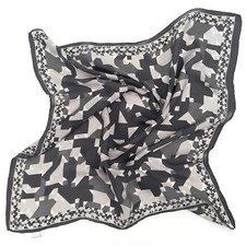 Chiffon Silk Foulard Square