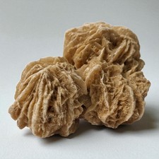 🌵 ROSA DEL DESERTO: (Gypsum/Barite) 10x5 cm. Tonalità rosa sabbia. Minerale 